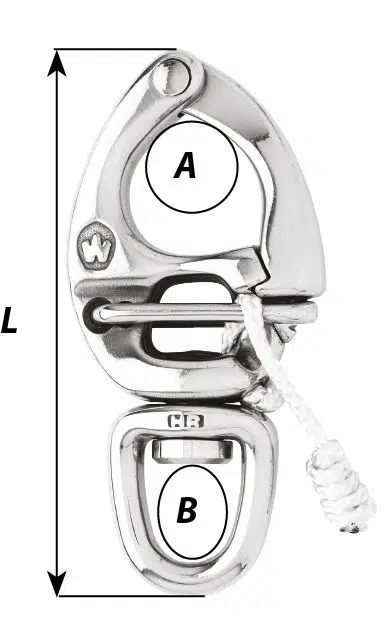 HR load release carabiner | Wichard