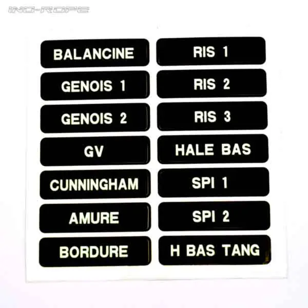 glowfast_phosphorescent-stickers-for-clutches A picture of glowfast phosphorescent labels in the deck fittings category by Glowfast