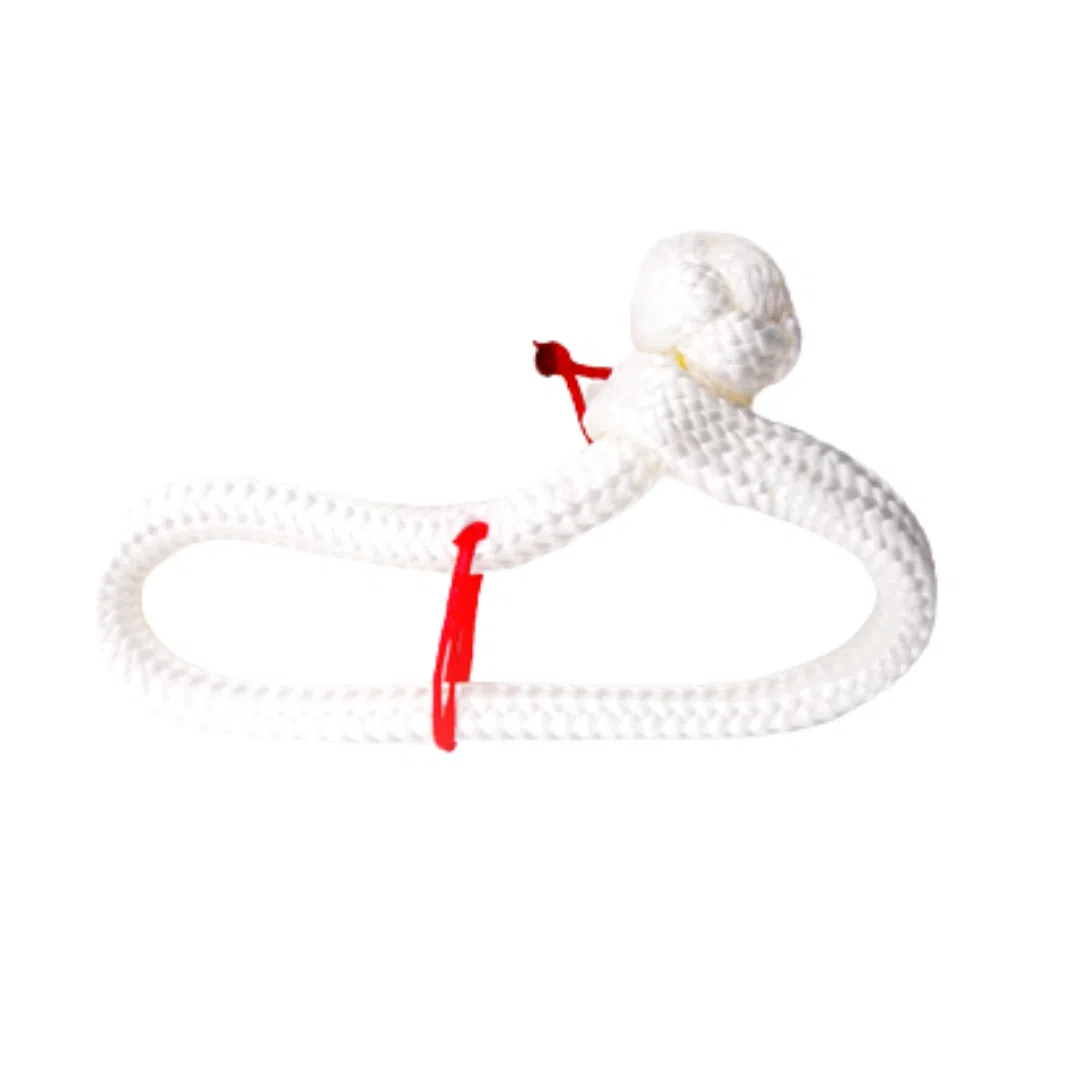 White textile shackle
