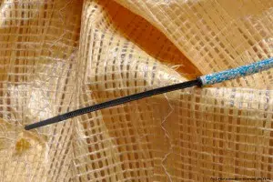 Photo d'un cordage avec une terminaison languette