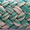 Photo of the spec beige and green punch rope