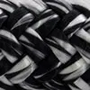 Photo of a rope with coated dyneema core white and black albatros