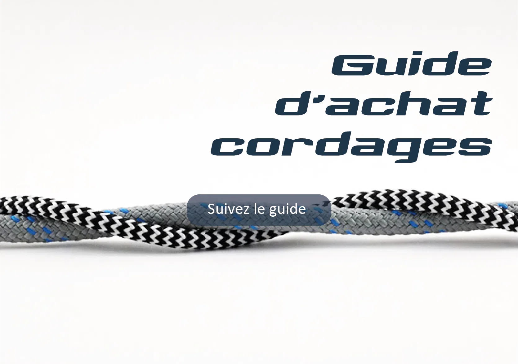 photo du guide d'achat de cordage