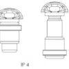 Plan technique padeye aluminium IPE Ino-Rope
