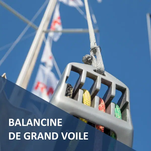 Balancine de Grand-Voile prête à l'emploi Croisière Côtière, épissure