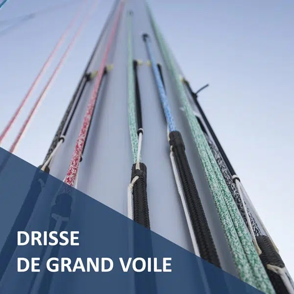 Drisse de Grand-Voile Premium prête à l'emploi Croisière Côtière