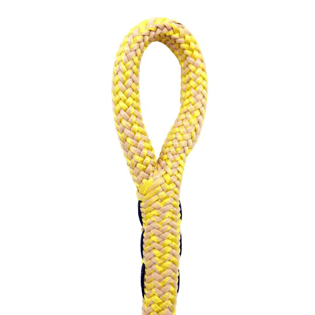 Épissure double tresse Dyneema cousue Épissure double tresse Dyneema cousue