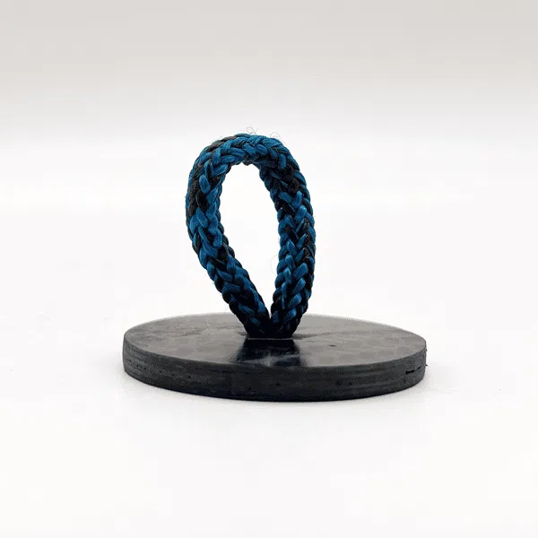 Padeye 35 mm carbon round bonding Ino-Rope, Ultra-lightweight Padeye 35 mm carbon round bonding Ino-Rope, Ultra-lightweight
