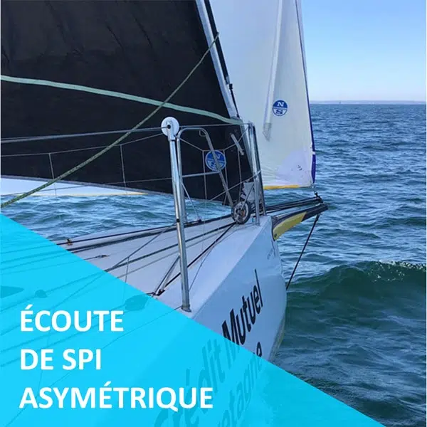 Écoute de Spi asymétrique avec greffe centrale prête à l'emploi Régate