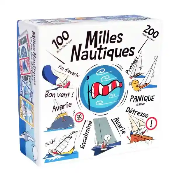 Jeu de cartes Milles Nautiques