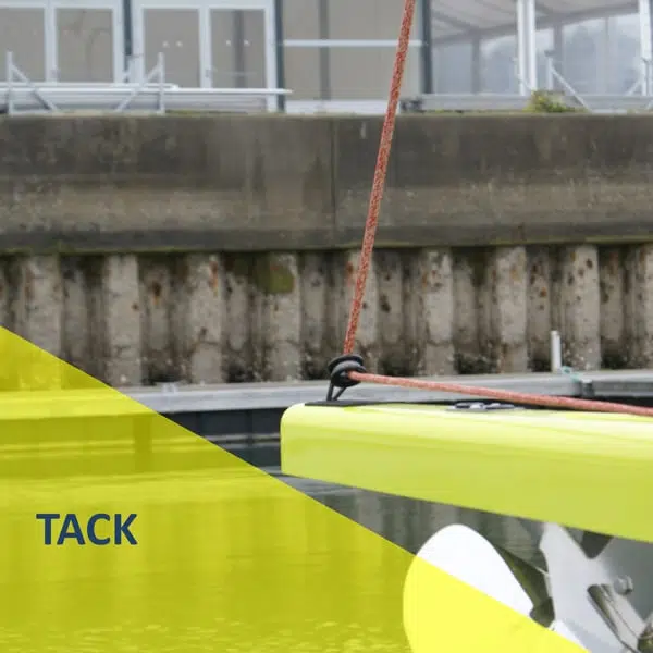 Ready-to-use Offshore Cruising spinnaker tack, Dyneema core