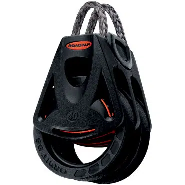 Orbit 40 series double pulley - Ronstan - Ino-Rope online store