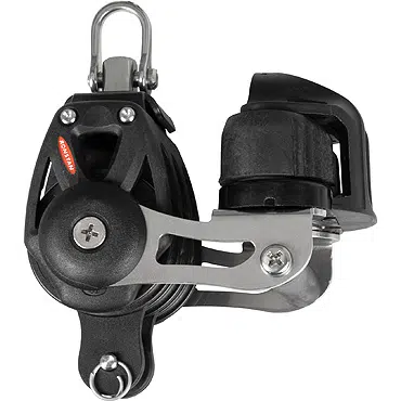 Orbit Sports 40 series triple ring and cleat pulley | Ronstan Orbit Sports 40 series triple ring and cleat pulley | Ronstan