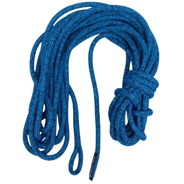 Âme Polyester | Gaine Polyester, Ø10mm, 13m, Œil épissé double tresse cousu, Constricteur, Bleu-Noir