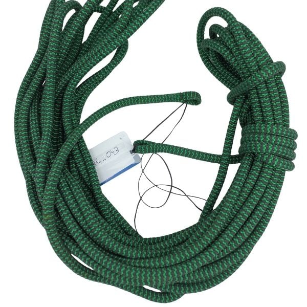 Âme Polyester |Gaine Technora et Polyester, Ø10mm, 20m, Passant-messager renforcée, Passant-messager renforcée, Vert