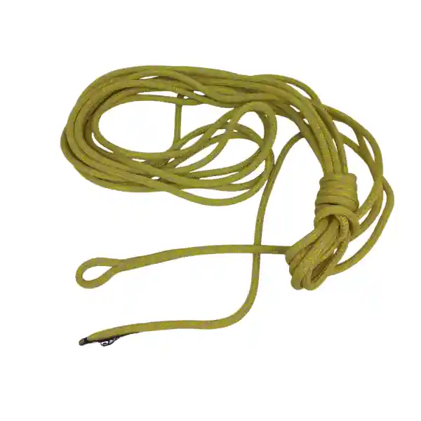 Âme Polyester | Gaine Polyester, Ø8mm, 10m, Œil épissé double tresse Polyester, Constricteur, Beige-Jaune